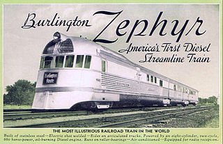 <i>Pioneer Zephyr</i> American train