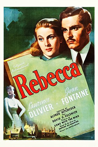 <i>Rebecca</i> (1940 film) 1940 American romantic psychological thriller film by Alfred Hitchcock