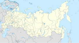 Poloha mesta v Rusku.