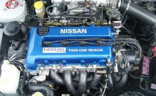 <span class="mw-page-title-main">Nissan SR engine</span> Reciprocating internal combustion engine