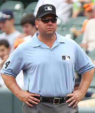 <span class="mw-page-title-main">Sam Holbrook</span> American baseball umpire (born 1965)