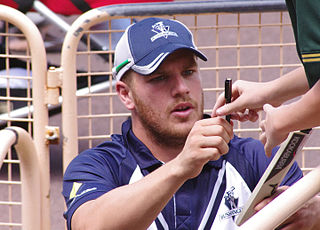 <span class="mw-page-title-main">Aaron Finch</span> Australian cricketer