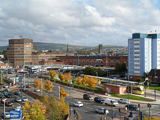 <span class="mw-page-title-main">Ashton-under-Lyne bus station</span> Bus station in Ashton-under-Lyne, Greater Manchester, England