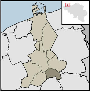 Assebroek Deelgemeente in West Flanders, Belgium