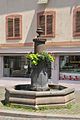 Brunnen an der Rue du Collège