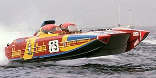 <span class="mw-page-title-main">Offshore powerboat racing</span> Type of racing by ocean-going powerboats