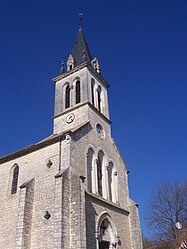 The church in Dracy-le-Fort