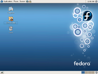 Fedora Core 5 (mars 2006) et GNOME.