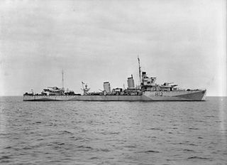 HMS <i>Achates</i> (H12) A-class destroyer