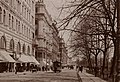 Image 32A view of Pohjoisesplanadi in the center of Helsinki in 1891 (from History of Finland)