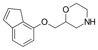 <span class="mw-page-title-main">Indeloxazine</span> Antidepressant and cerebral activator