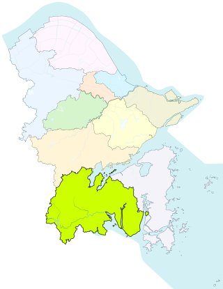 <span class="mw-page-title-main">Ninghai County</span> County in Zhejiang, China