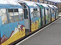 Dinosaur train at Ryde Pier Head