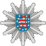 Polizeistern der Thüringer Polizei