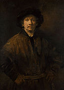 Rembrandt, Autoportret, 1652.