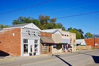 <span class="mw-page-title-main">Ridgway, Illinois</span> Village in Illinois, United States