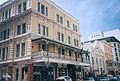 Arquitectura tradicional victoriana y holandesa del Cabo en Long Street.