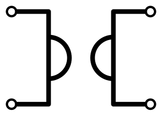 <span class="mw-page-title-main">Gyrator</span> Two-port non-reciprocal network element