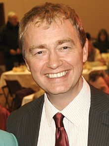 Tim Farron, newly elected leader of the Liberal Democrats Tim farron 2014.jpg