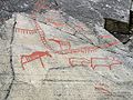 Image 2Rock carvings at Alta (from History of Norway)