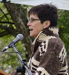 Anne Marie MacDonald at the Eden Mills Writers Festival in 2015