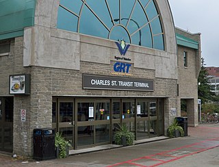 <span class="mw-page-title-main">Charles Street Transit Terminal</span> Bus terminal in Kitchener, Ontario