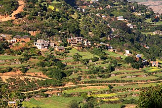 <span class="mw-page-title-main">Chobhar</span> Village in Bagmati Zone, Nepal