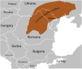Image 5Cucuteni–Trypillian culture boundaries (from History of Moldova)