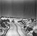 Mount Ogilvie in upper left, Gilkey Glacier in lower half of frame