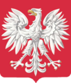 Stosowane od 1944, zalegalizowane w 1952 Godło PRL, obowiązywało do 21 lutego 1990. Poza brakiem korony oraz innymi rozetami widoczna jest znaczna deformacja głowy oraz oka orła w porównaniu do orła przedwojennego[41].