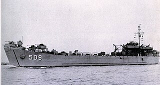 USS <i>Bulloch County</i> LST-491-class tank landing ship