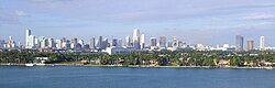 Skyline of Miami, Florida