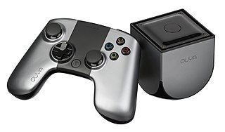 <span class="mw-page-title-main">Ouya</span> Android-based microconsole by Ouya Inc.