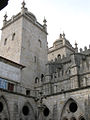 Towers viewed from cloisters