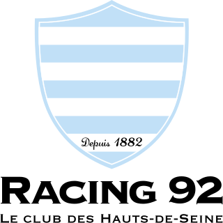 <span class="mw-page-title-main">Racing 92</span> French rugby union club