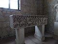 Roman Sarcophagus with relief of Israelites crossing the Read Sea 1