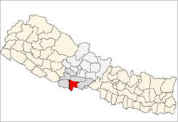 Location of Rupandehi