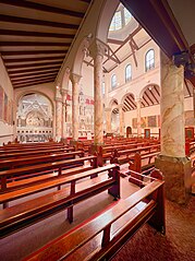 Interior: View across the Nave from the Pietà Chapel