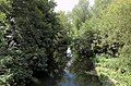 The River Brent at Hanwell Bridge, Hanwell, W7 See 205141 for view from bridge on the opposite side of the road.