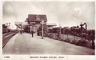 <span class="mw-page-title-main">Trent railway station</span> Former railway station in Derbyshire, England