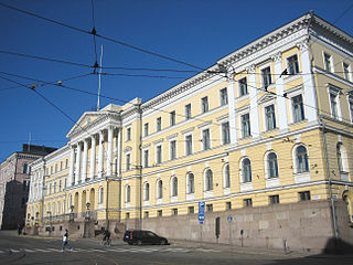 <span class="mw-page-title-main">Senate of Finland</span> Historical government body in Finland from 1816 to 1918