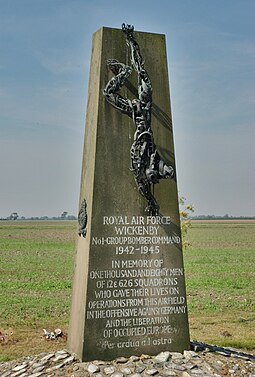 RAF Wickenby Memorial. Wickenby Memorial.jpg