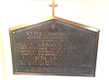 William Johnston Almon Plaque, St. Paul's Church (Halifax)