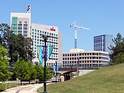 Skyline of ザ・ウッドランズ The Woodlands, Texas