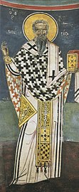 St. Porphyrius of Gaza, Bishop of Gaza.