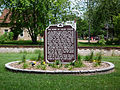 Sign noting that Colby cheese originated from Colby