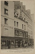 247 - Boulangerie saccagée par Louise Michel en 1884 Rue des Canettes, CP784(1).jpg