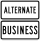 Alternate business plate.svg