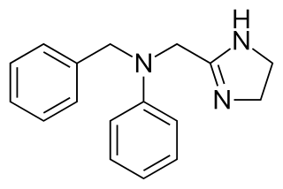 <span class="mw-page-title-main">Antazoline</span> Chemical compound