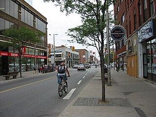 <span class="mw-page-title-main">Bank Street (Ottawa)</span> Street in Ottawa, Ontario, Canada